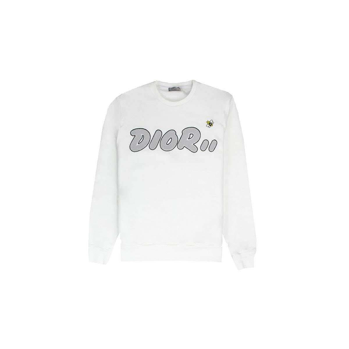 Dior x Kaws Bee Sweatshirt White Grey