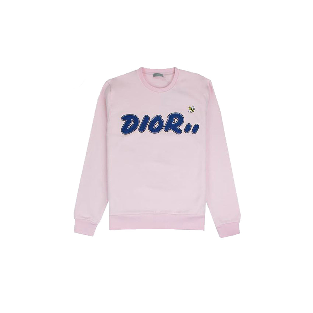 Dior x Kaws Bee Sweatshirt Pink Navy