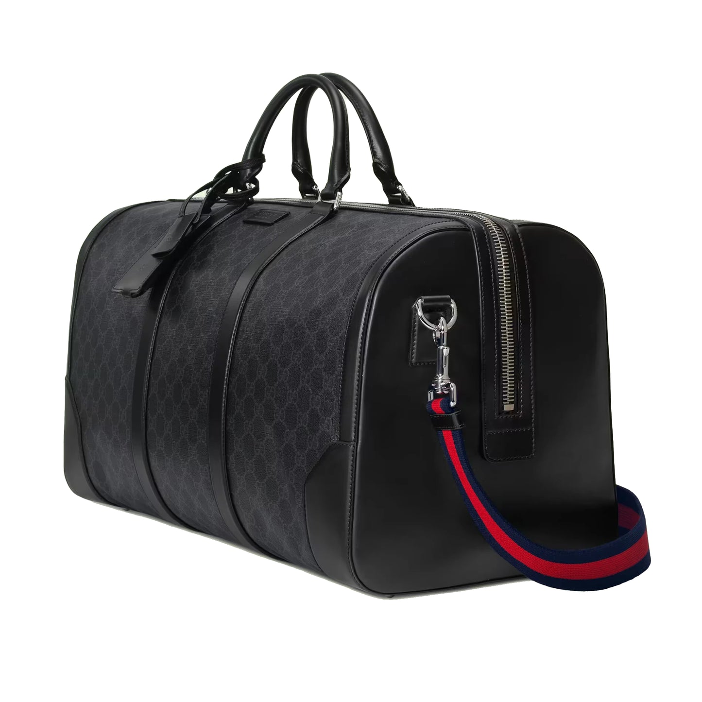 Gucci GG Supreme Medium Carry-On Duffle Bag Black
