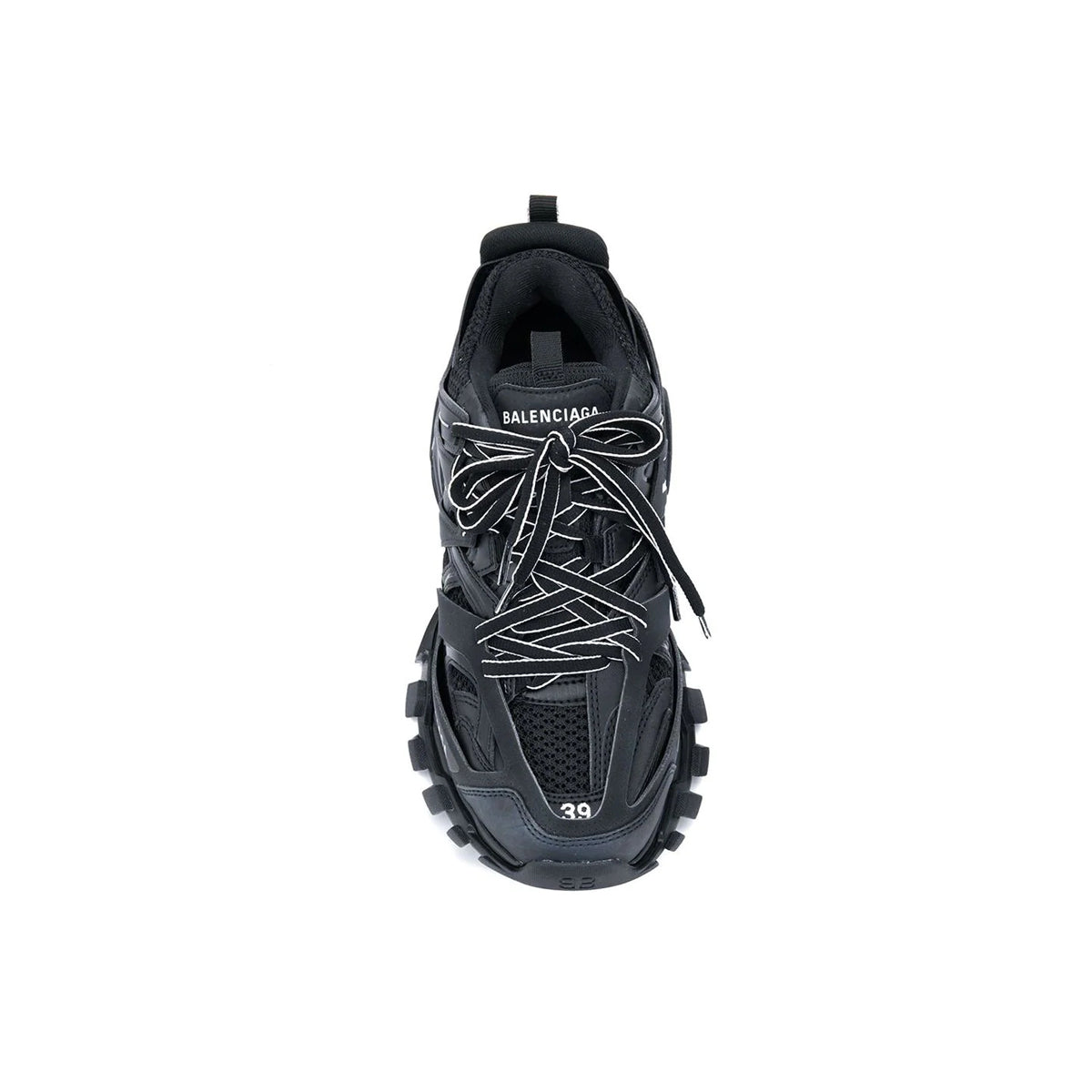 Balenciaga Track Runner Sneaker Distressed Black Clear Sole