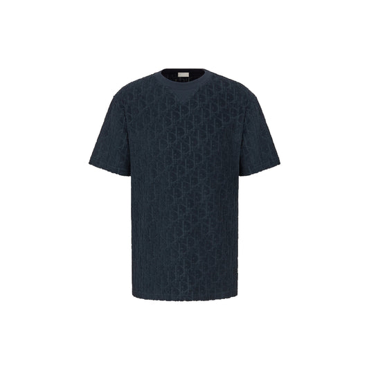 Dior Oblique Navy Towel T-Shirt