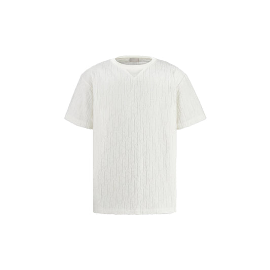 Dior Oblique White Towel T-Shirt
