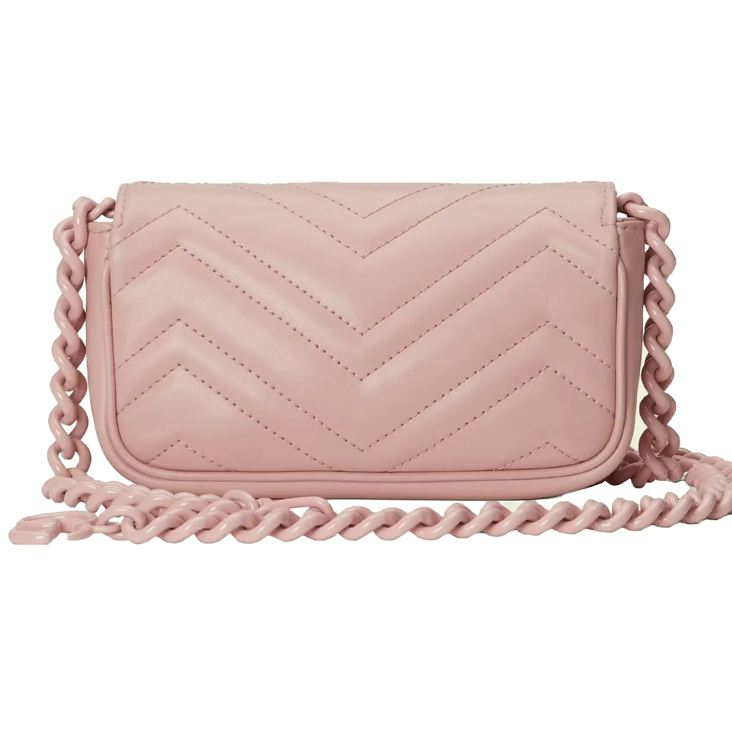 Gucci Marmont Light Leather Belt Bag Pink
