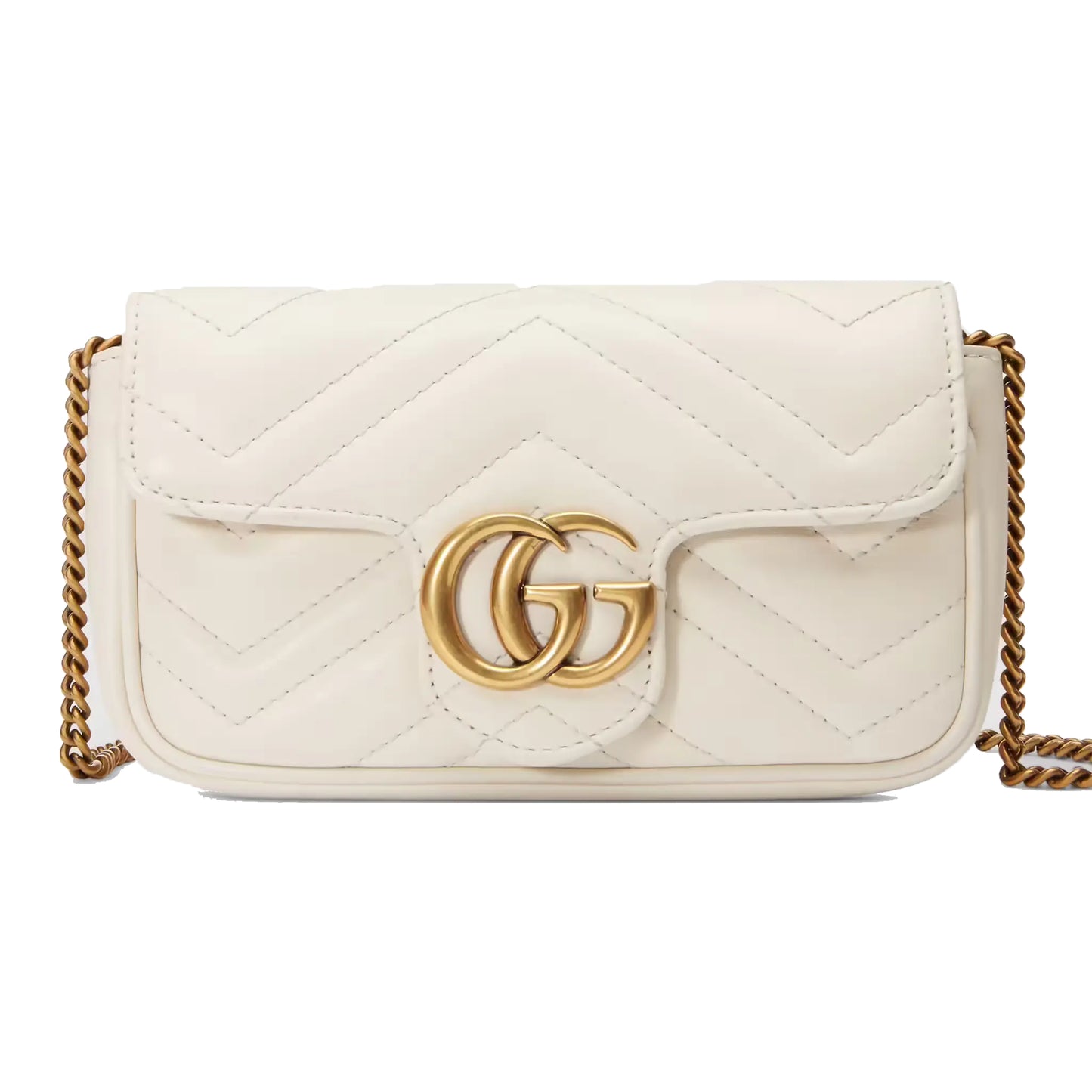 Gucci Marmont Matelassé Super Mini Leather Bag