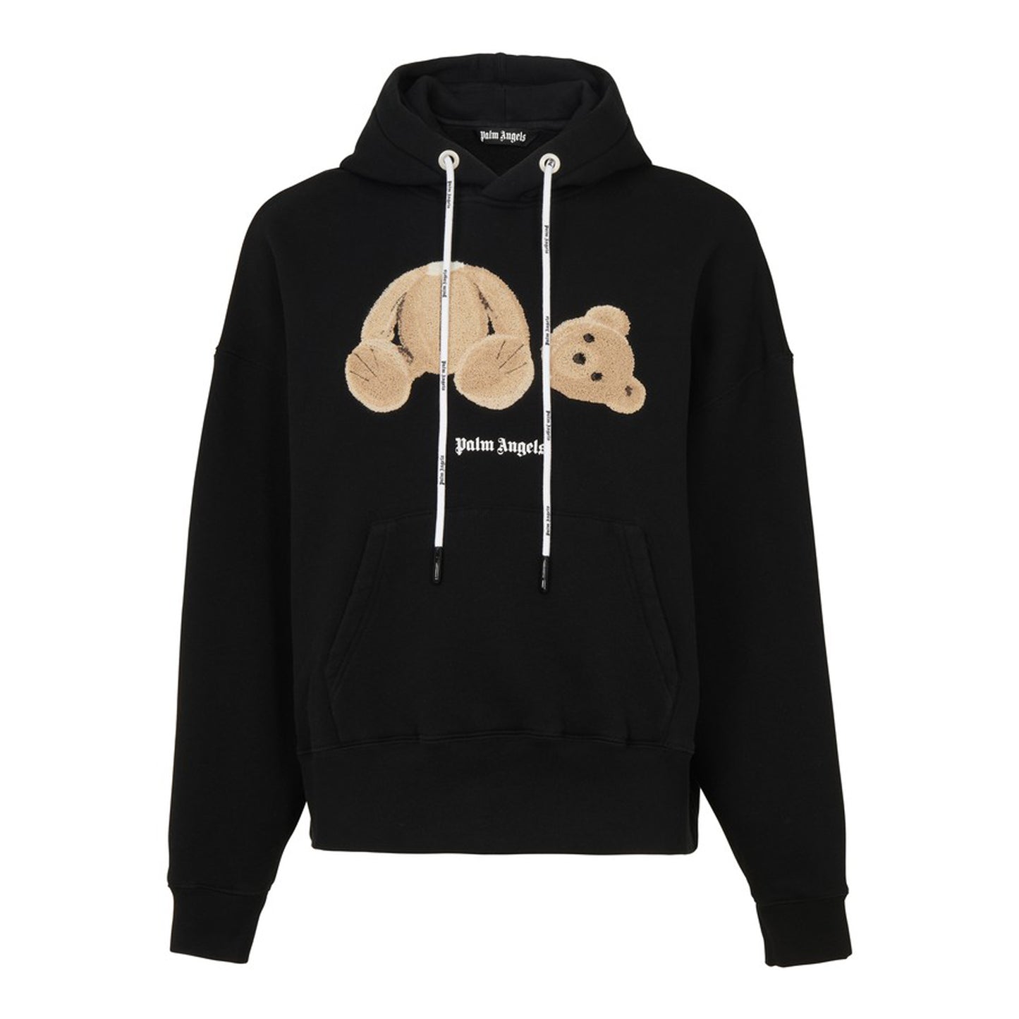 Palm Angels Kill The Bear Print Hoodie Black