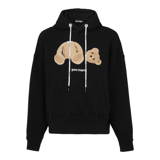 Palm Angels Kill The Bear Print Hoodie Black