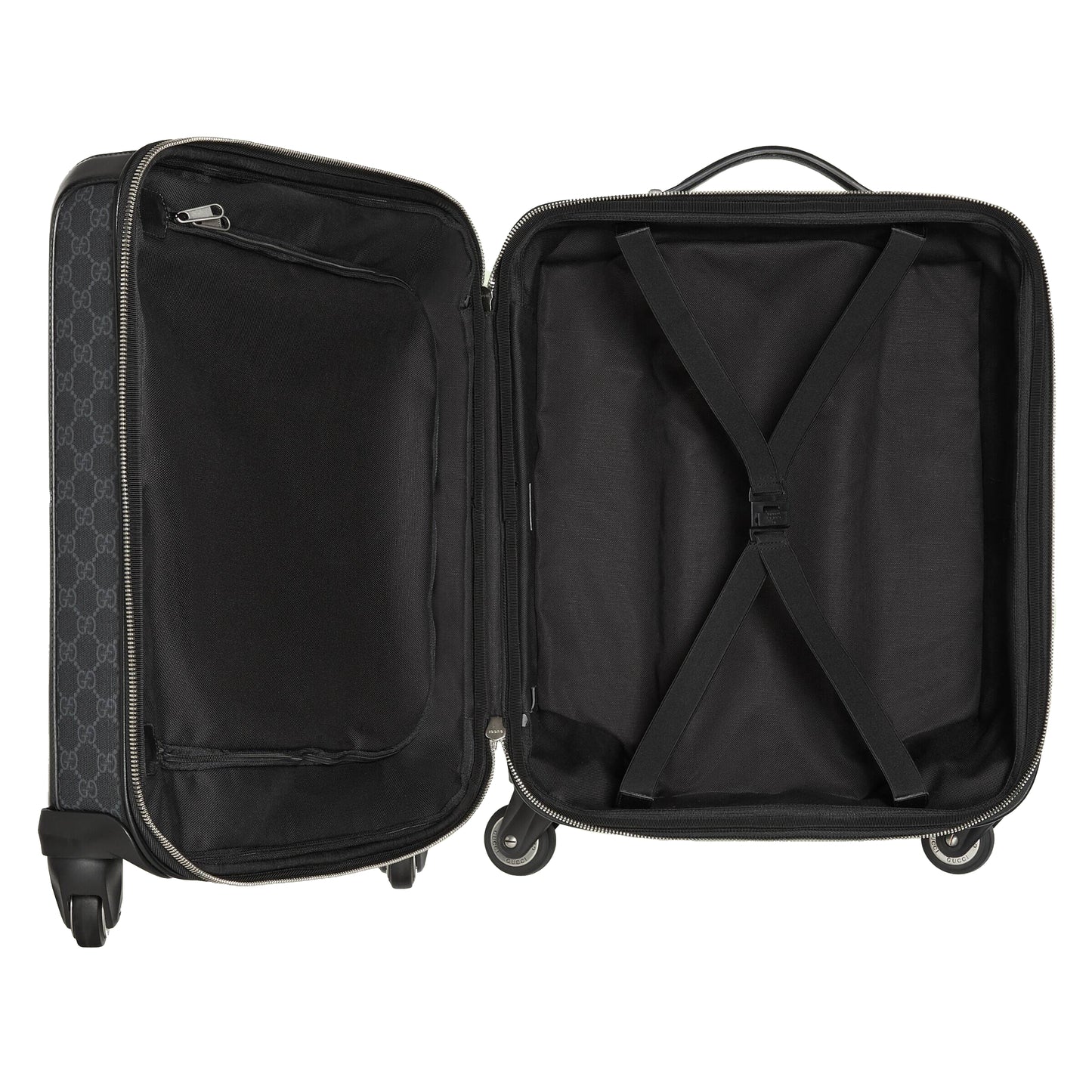 Gucci GG Supreme Black Small Suitcase