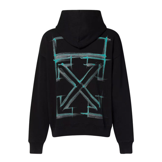 Off White Skate Arrows Marker Black Hoodie
