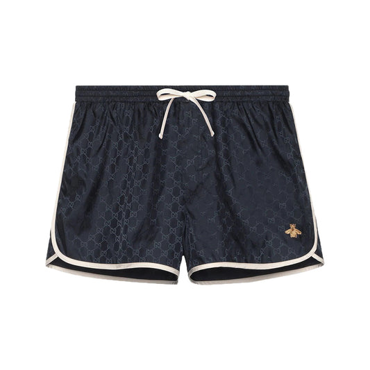 Gucci GG Nylon Swim Shorts Navy