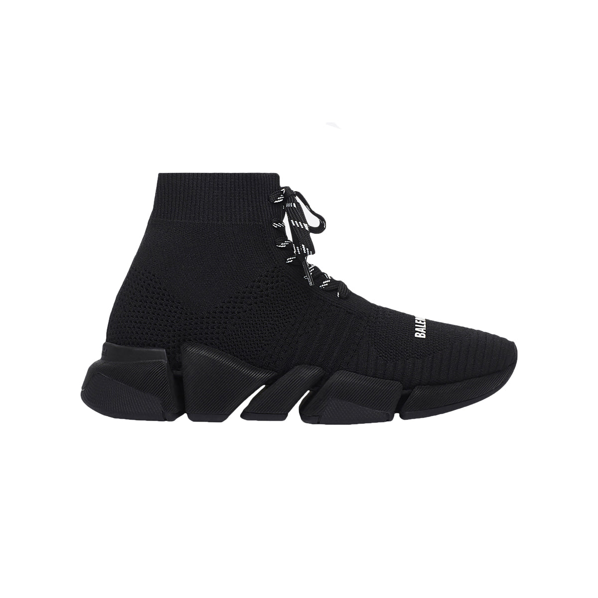 Balenciaga Speed Sock 2.0 Lace Up Black