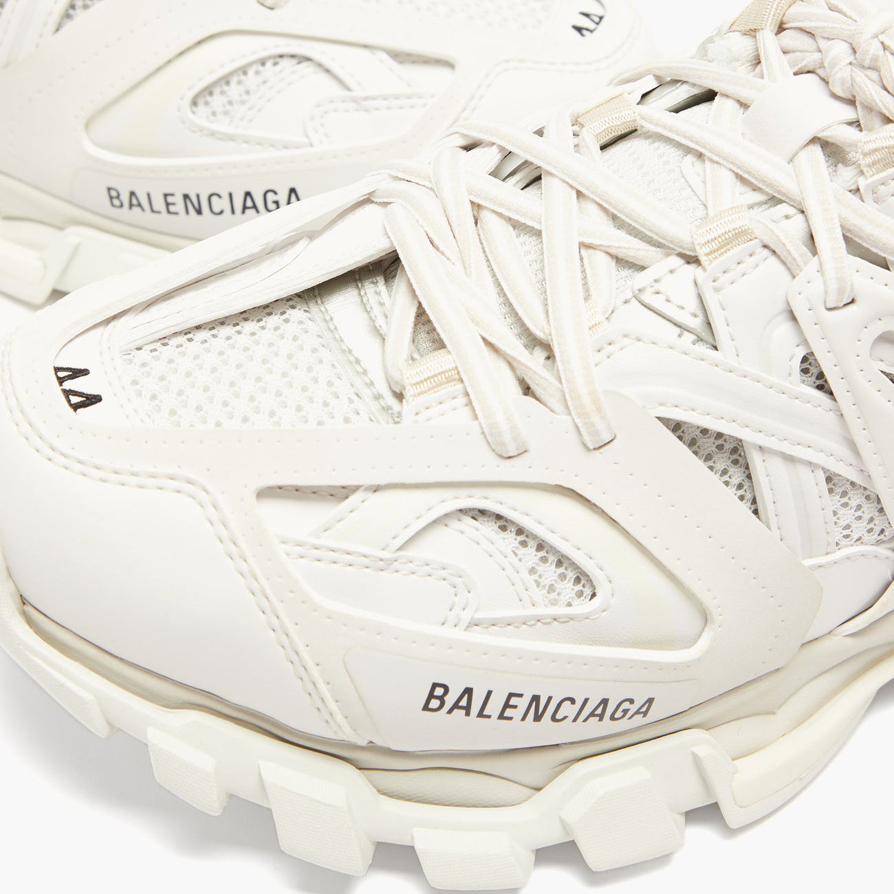 Balenciaga Track Runner Triple White Clear Sole