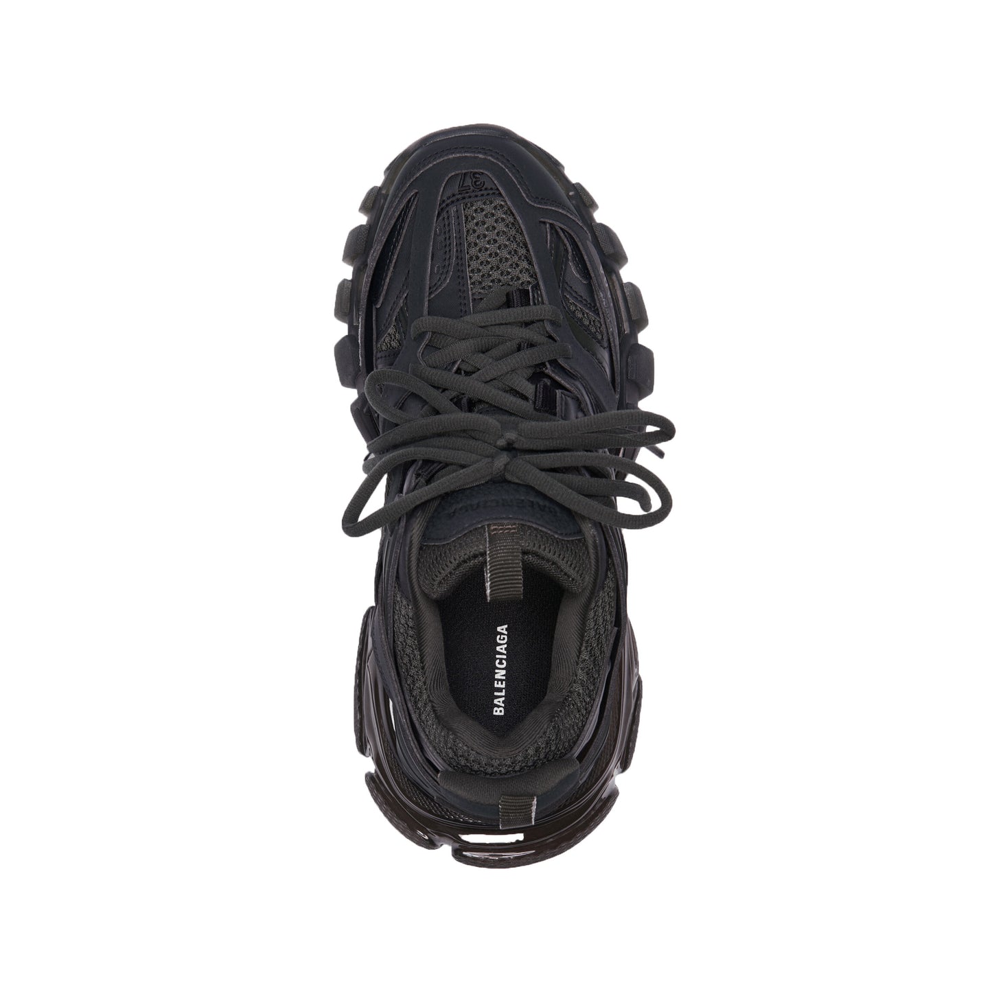 Balenciaga Track Runner Sneaker Triple Black Clear Sole