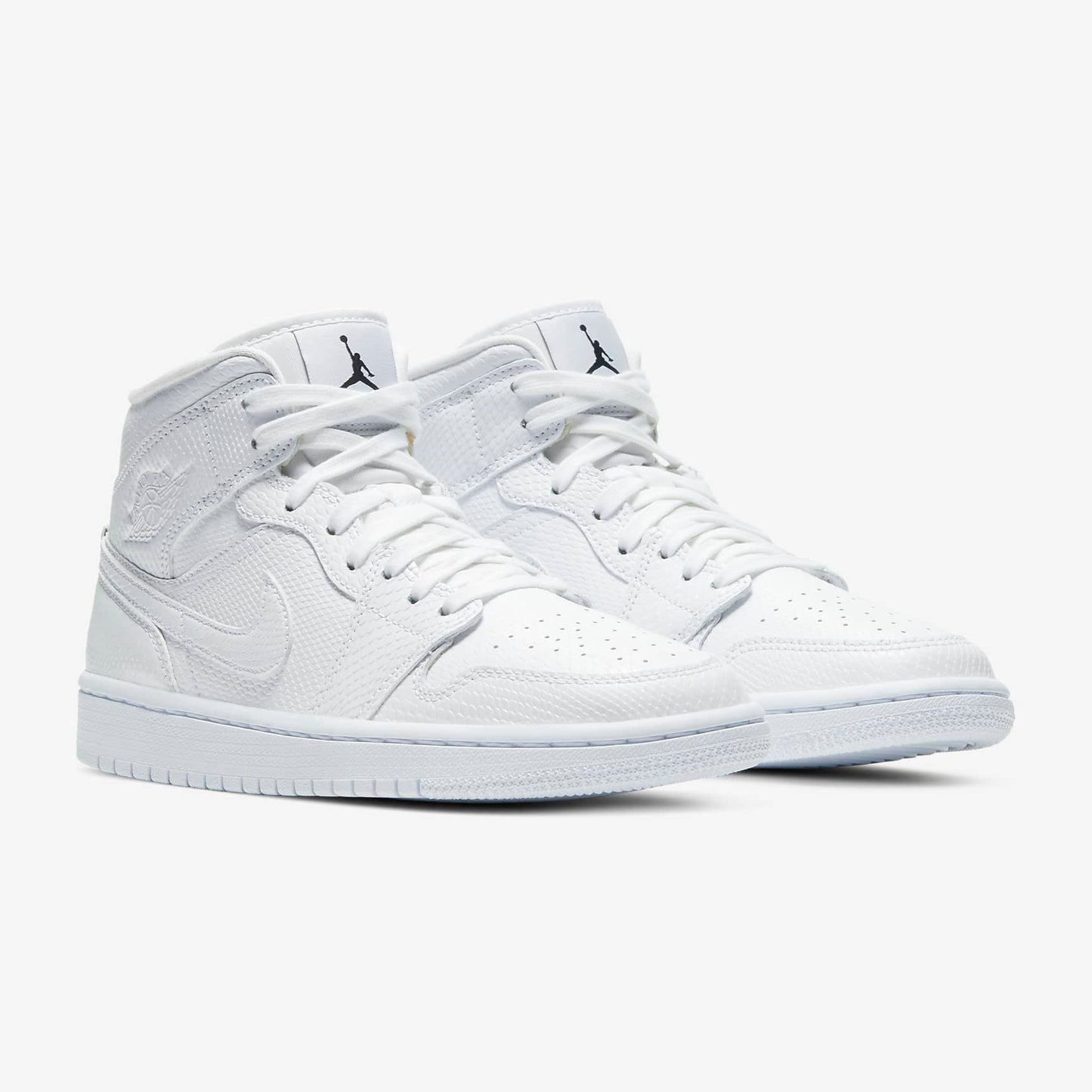 Air Jordan 1 Mid Triple White GS (2021)