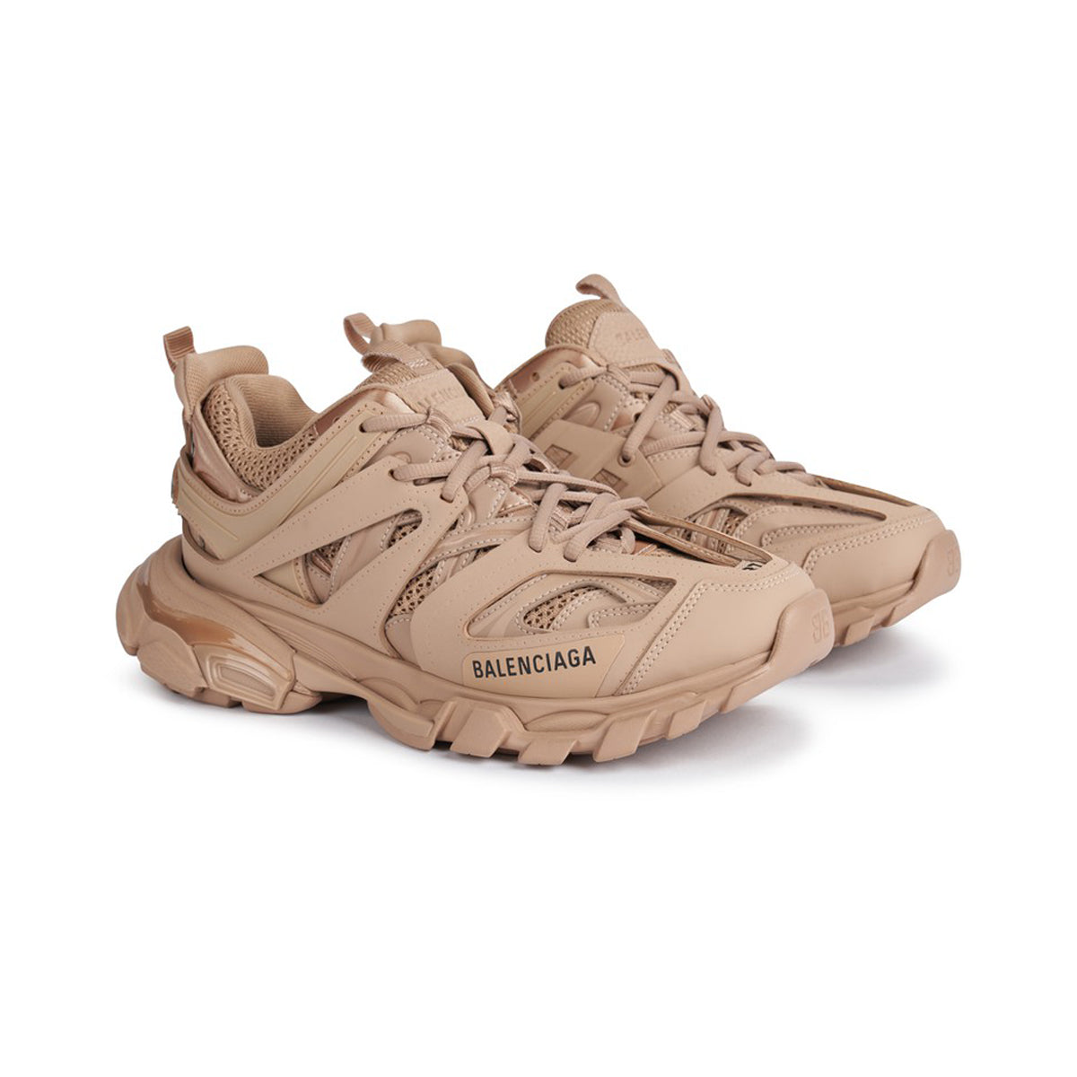 Balenciaga Track Runner Sneaker Clear Sole Nude