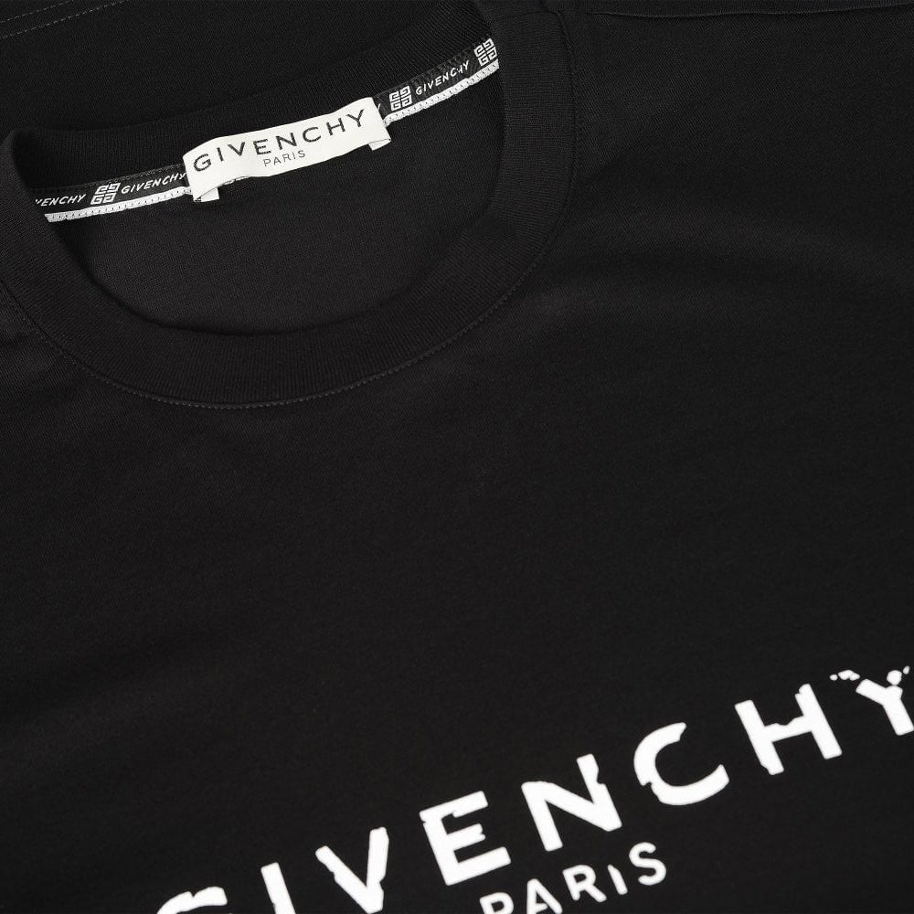 Givenchy Broken Logo Black T-Shirt
