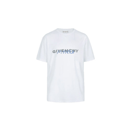 Givenchy Calligraphic Amore Print T-Shirt White